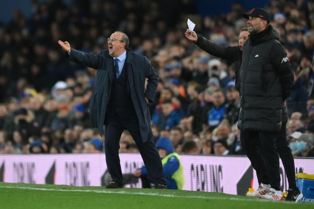 Everton have called an emergency board meeting to discuss Rafa Benitez’s future. (Mirror)
 
(Photo by Laurence Griffiths/Getty Images)