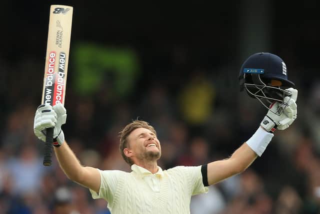 England's captain Joe Root celebrates another century in a run-laden year of 2021 (LINDSEY PARNABY/AFP via Getty Images)