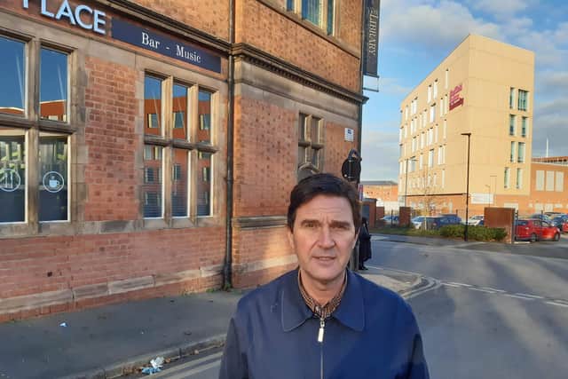 Property specialist David Slater owns 29 units in the area and has long been Attercliffe's most vocal champion.