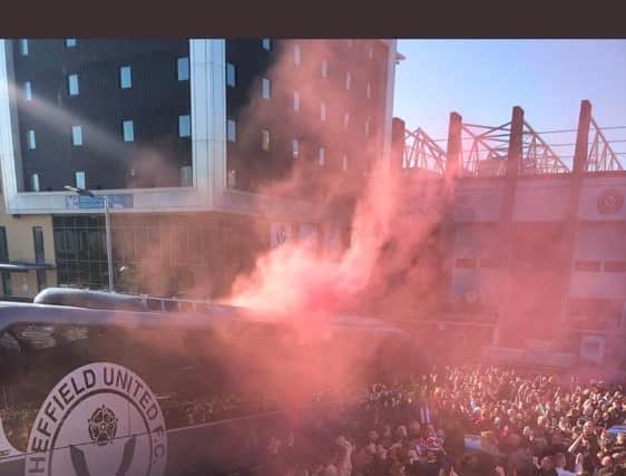 Alistair Bayliss says he will always remember the moment Sheffield United arrived back at their home ground after reaching the Premier League