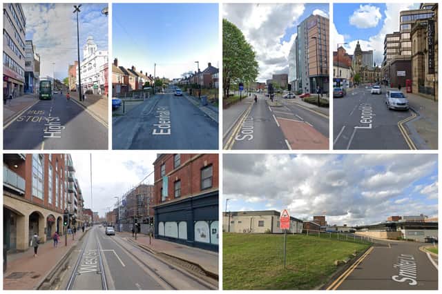 Some of the worst locations in Sheffield for reports of violent and sexual crimes in August 2022