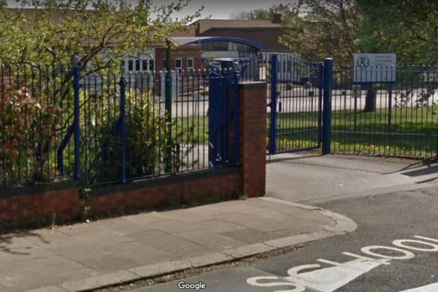 Mark Ogley, who was a teacher at Rawmarsh Community School, pictured,  has been banned from the profession indefinitely for ‘inappropriate’ contact with pupils. Picture: Google