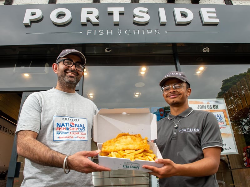 Portside, in Kirkstall Road, has a rating of 4.8 stars from 139 Google reviews and also boasts a 5-star food hygiene rating. A customer said: “Fantastic service, great tasting selection of fish and chips and most of all didn’t have to wait to long during a busy time of serving. Highly recommended.”