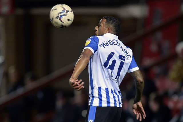 Former Sheffield Wednesday attacker Nathaniel Mendez-Laing has signed for Derby County.