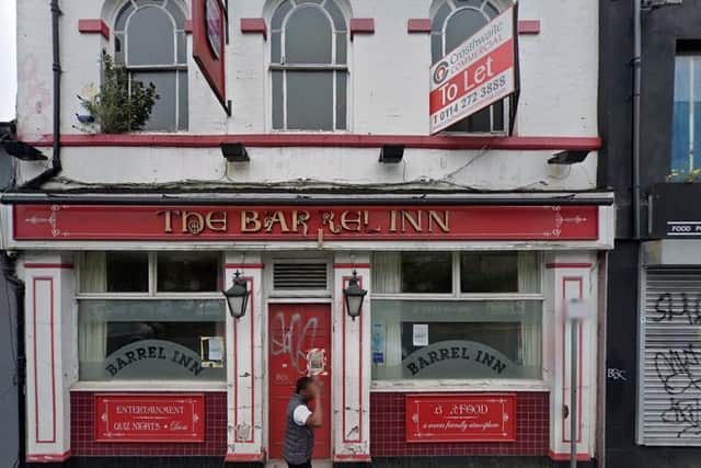 The Barrel Inn on London Road, Highfield, Sheffield. The pub closed in 2022.