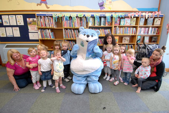 The Bookstart Club at Jarrow Library enjoyed a visit from this very special character 11 years ago. Remember it?