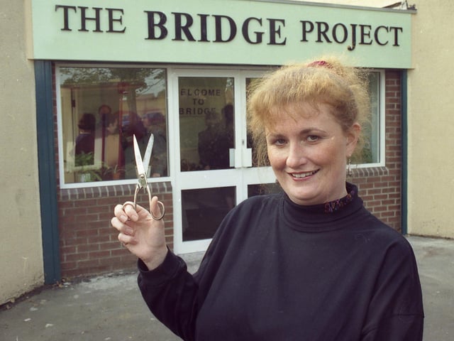 Diane Murray opens the Bridge Project in October 1993. Does this bring back memories?