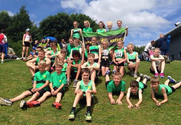 Worksop Harriers finished third overall in the Notts Mini League