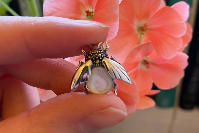 This sweet little brooch from the award-winning Adorn Jewellers in The Shambles is silver, Mother of Pearl and marcasite. Representing brightness and personal power, the bee is a wonderful symbol for Mum, your Queen Bee. Available online with free local delivery. Purchase online: www.adornjewellerschesterfield.co.uk