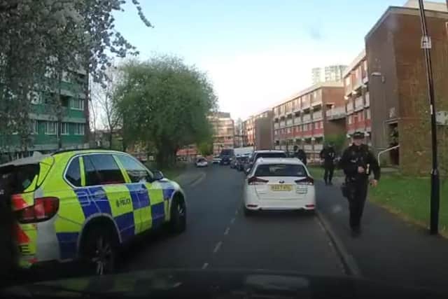 Armed police called to Sheffield estate and man arrested after gun ...