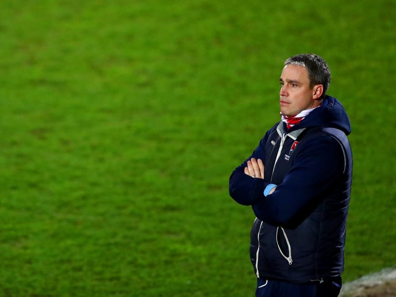 Current job: Cheltenham Town. Overall career win percentage: 45.2%