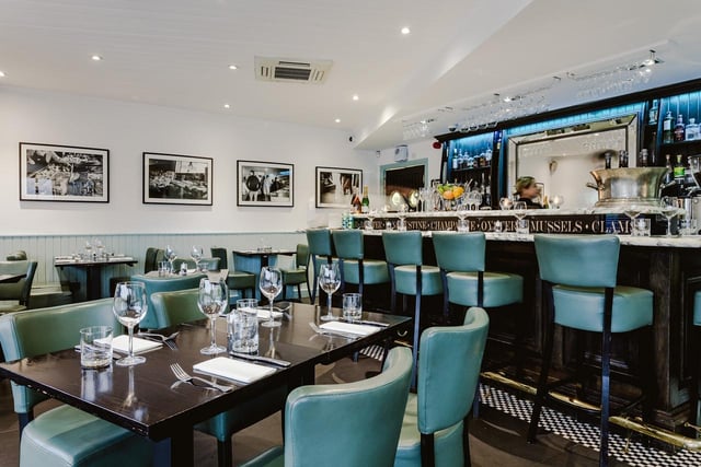 This contemporary restaurant is designed to showcase the "finest fish and seafood Scotland has to offer".