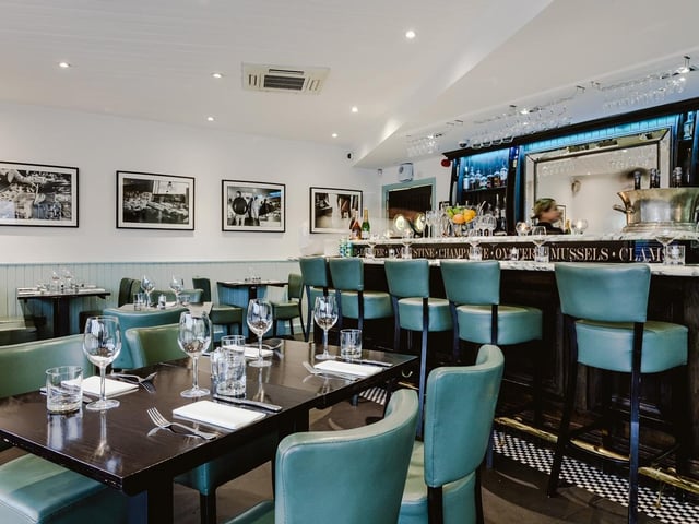 This contemporary restaurant is designed to showcase the "finest fish and seafood Scotland has to offer".