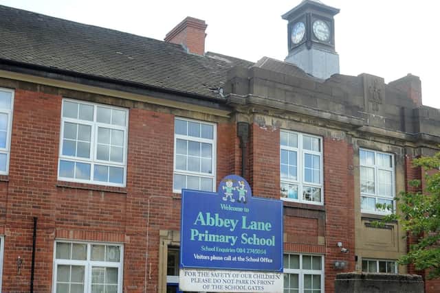Abbey Lane Primary School, Abbey Lane. Picture: Andrew Roe