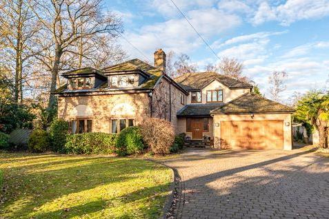This "wonderful", six-bedroom, country house on Ling Lane, Scarcroft, is on the market for £1,595,000 with Furnell Residential.