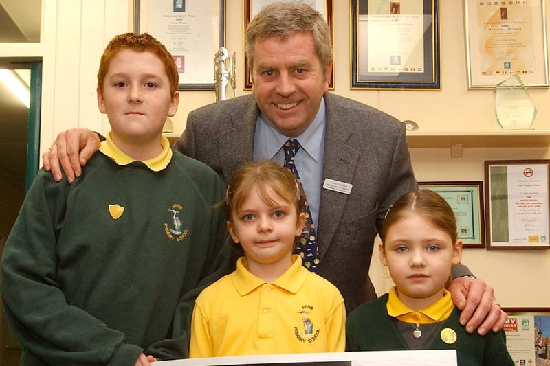 Big-hearted Fens Primary School pupils gave a donation to Butterwick Hospice 15 years ago. Are you in the picture?
