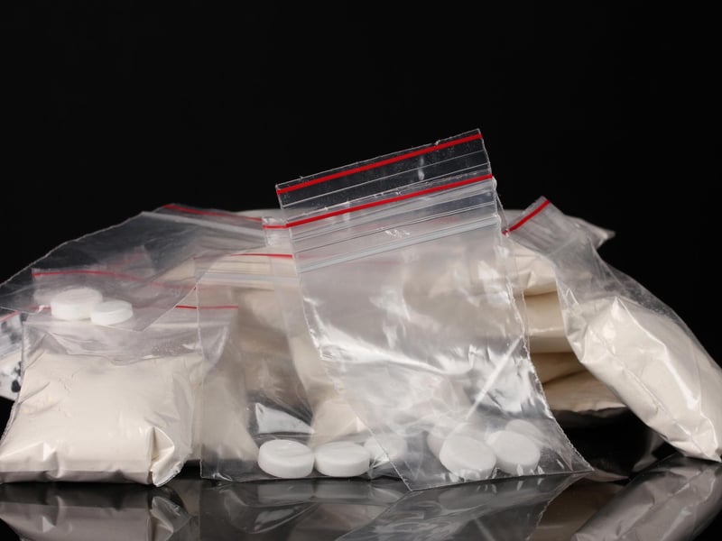 Drugs were found 314 times.