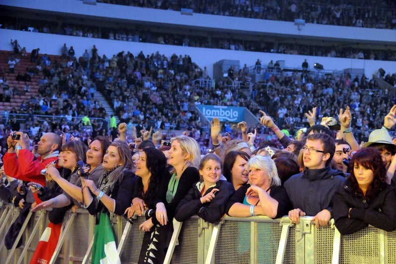 Fans enjoying the show in 2011. Were you there?