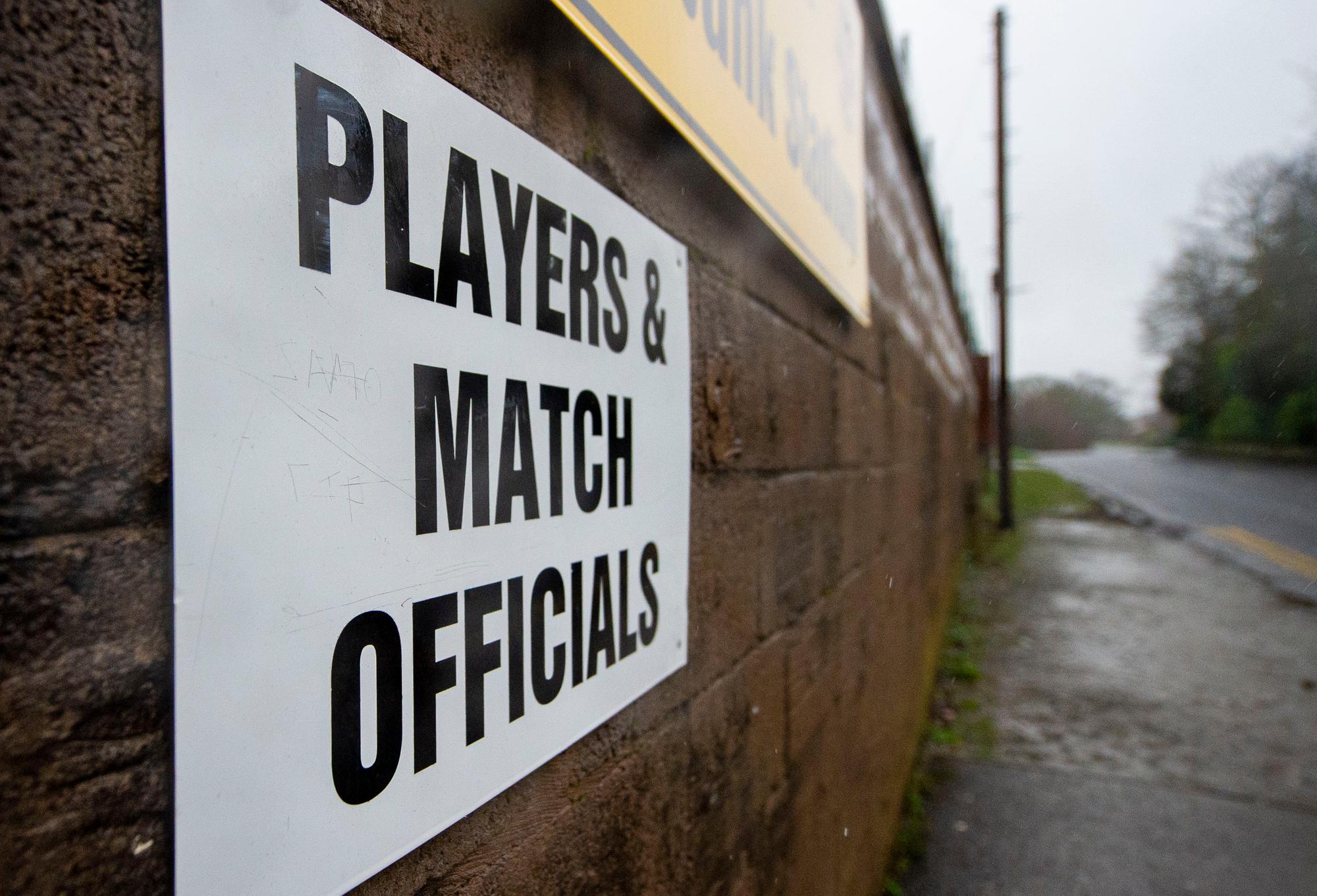 Sign at Annan.