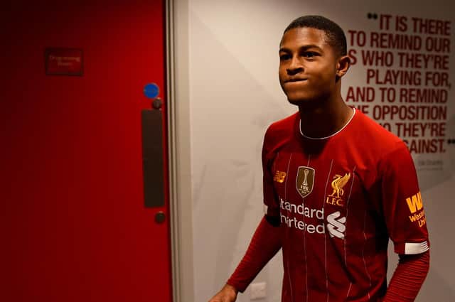 Liverpool's Rhian Brewster is wanted by Sheffield United