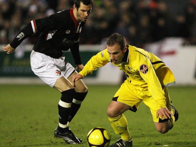 The game saw Eastwood's run finally end with a 2-1 defeat.