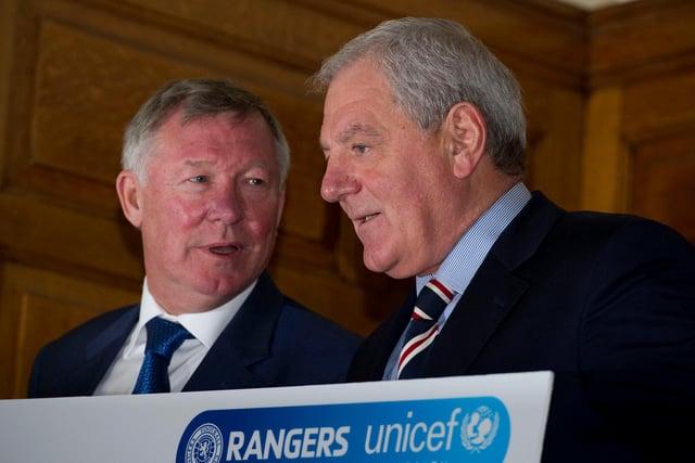 "In all that time you were dealing with a man with great moral compass in how he lived his life and the friendship he offered so many people. His contribution to football with Dundee United, Rangers, Scotland, Everton and Man United was immense" - Sir Alex Ferguson.