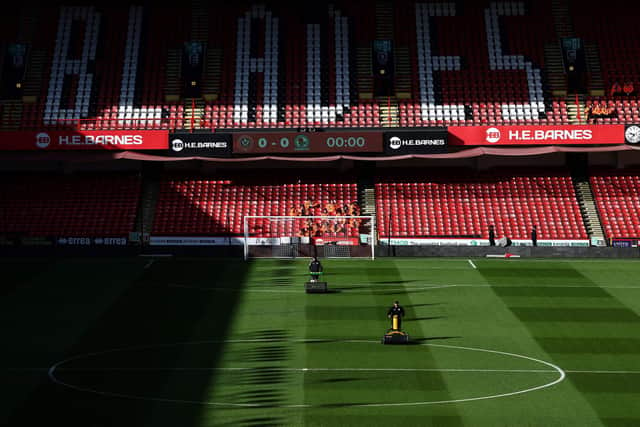 Sheffield United are the subject of a takeover attempt: DARREN STAPLES/AFP via Getty Images