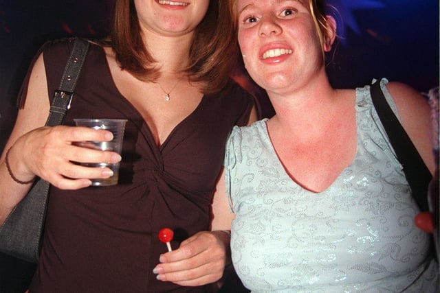 From left - Kate and Jane at The Leadmill