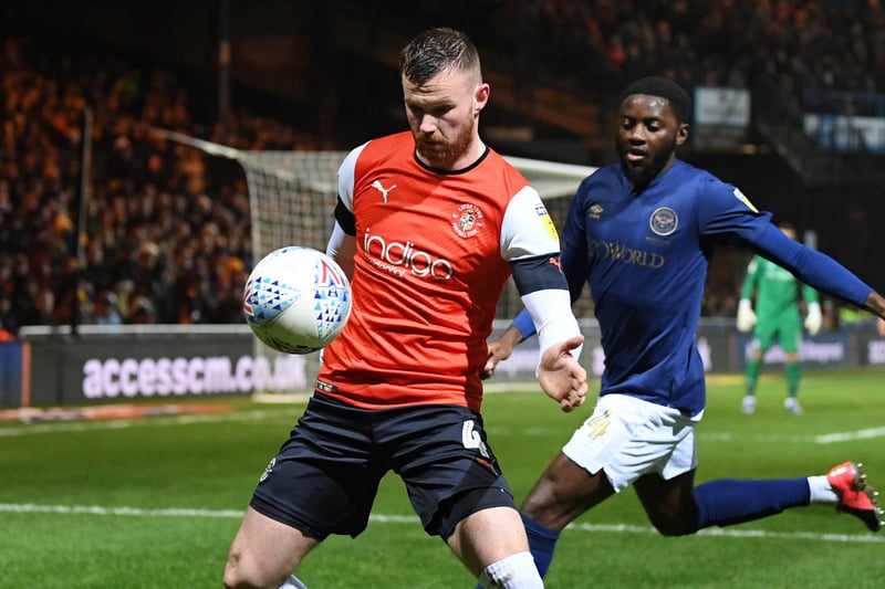 The midfielder has signed a two-year deal at Fratton Park following his release from Championship Luton.
The 28-year-old made 68 appearances during his two-year spell with the Hatters.
