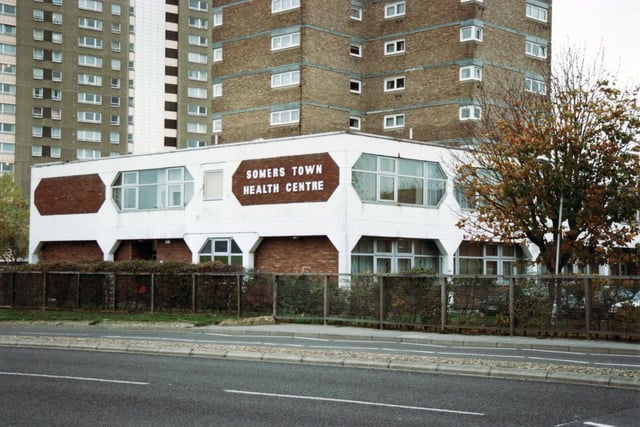 Somers Town Health Centre in November 1995