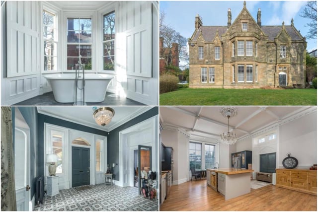 This Grade II-listed home is oozing with period features and charm and lies at the heart of a Victorian conservation area.  The accommodation originally built in 1850 is spread over three floors and has five bedrooms. In addition to Carlton House, there is an opportunity to refurbish existing buildings and construct two new dwellings.