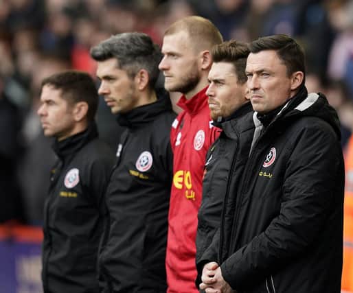 Sheffield United manager Paul Heckingbottom (right) appreciates the significance of facing Middlesbrough: Andrew Yates / Sportimage
