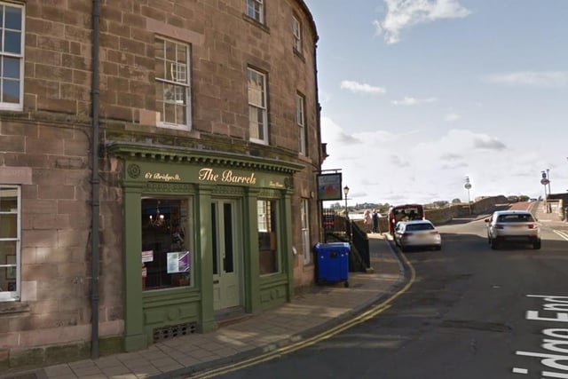 The Barrels, on Bridge Street, has long been a popular stop-off on the Berwick drinking circuit with a reputation for its fine selection of real ales.