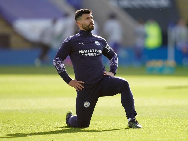 Leeds United have emerged as contenders to sign Manchester City striker Sergio Aguero this summer. (90min)
(Photo by Tim Keeton - Pool/Getty Images)