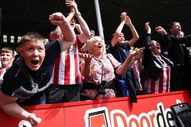 Sheffield United fans react after the the Sky Bet Championship match against Fulham at Bramall Lane: Darren Staples / Sportimage