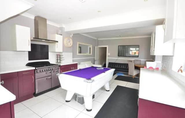 This five bed terrace house in Stubbington Avenue, North End, has gone on sale for £500,000.
