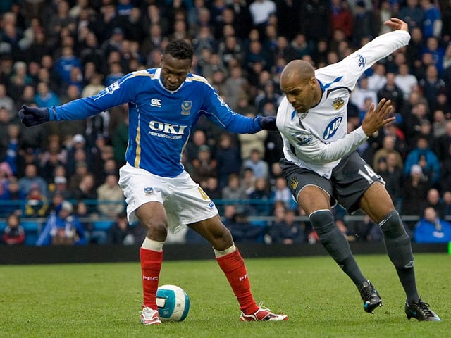 Pompey got 25 appearances out of Lauren's big-money wages