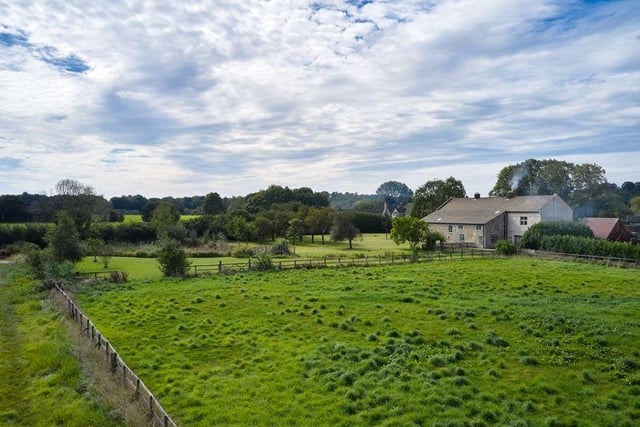 Wonderful countryside views surround the property, providing an idyllic, peaceful setting to live in, with plenty of green space to explore nearby.