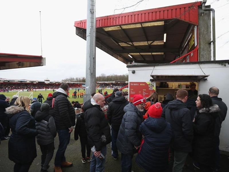 Average attendance: 4,665