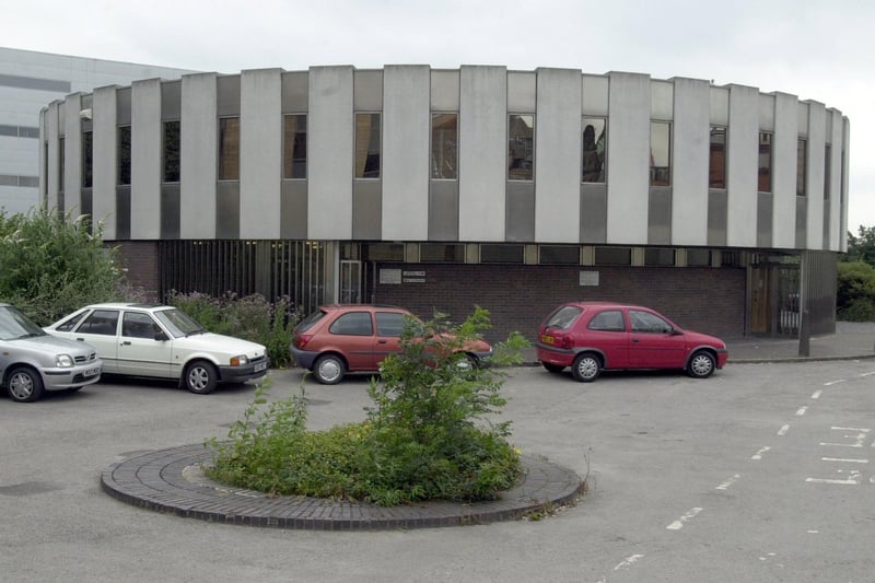 Sheffield Register Office in 2003, not long before it was demolished