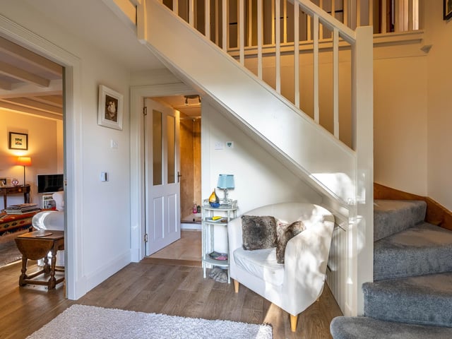 The stylish contemporary interior of West End belies its 18th-century roots
