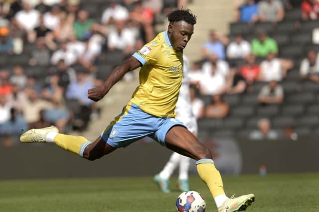 Sheffield Wednesday midfielder Fisayo Dele-Bashiru is in the 'latter stages' of contract talks with the club. Pic: Steve Ellis.