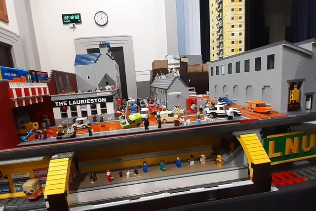 Another train-based model featured an underground system, which was brilliantly put together with both an overground scene, and an underground platform. Those of you with a keen eye may see Harry Potter's friend Dobby the elf waiting on the platform.