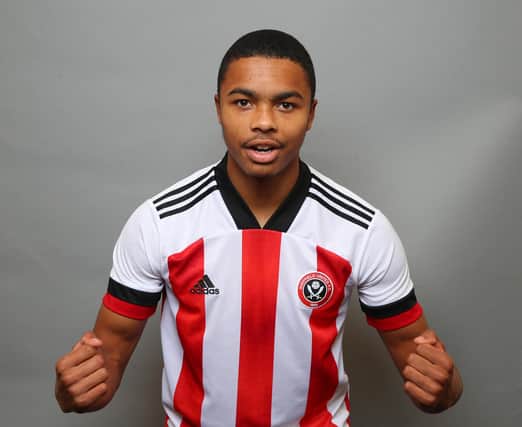 Antwoine Hackford is Sheffield United's youngest ever Premier League player: Simon Bellis/Sportimage