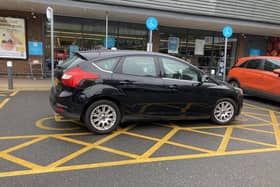 A Sheffield woman has shared her anger after watching a driver park over two disabled bays at a local Co-op.