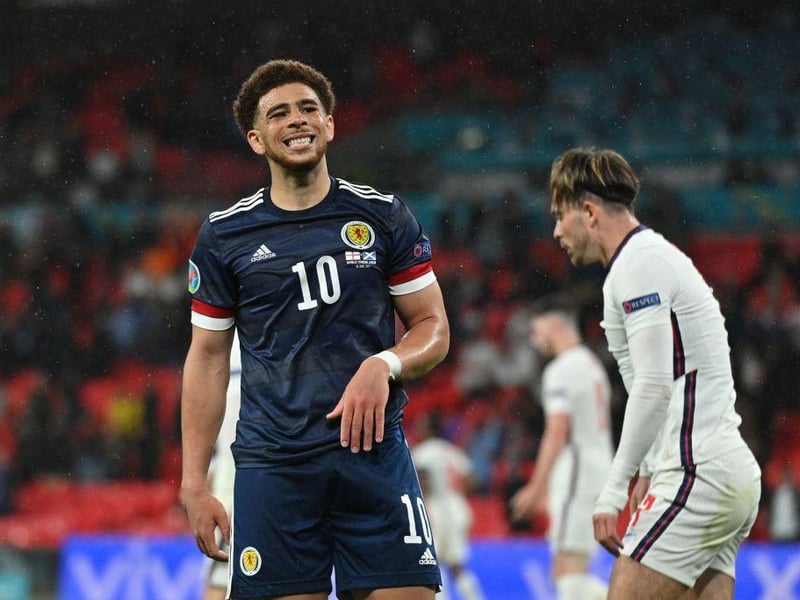 Has shown what he brings to the team in a game and a half - and notable by his absence early on against Czech Republic. Adams will be key to Scotland's hopes and though he has yet to score (as they all have) he's found the right positions.