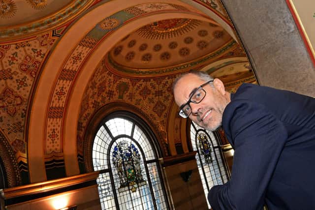 Andrew Snelling, SIV Chief Executive, pictured in Sheffield City Hall. Picture: Marie Caley NSTE Snelling MC 3