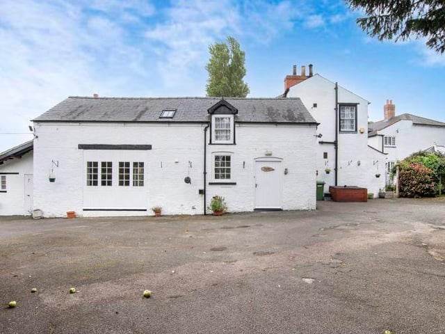 Back outside now, and a view of the rear of the property. It gives a good idea of the sheer size of the £1.2 million package.