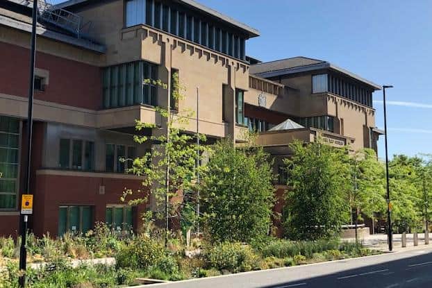 Sheffield Crown Court, pictured, heard how a sex-offender has been spared from more time behind bars after he abused a young teenager.