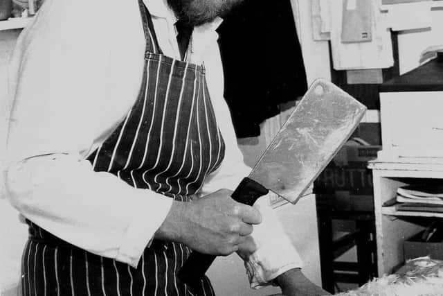 Richard Foster worked as a butcher and bought into Henry Tym's in 1964